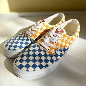 Vans Era Multi-Color Checkerboard Shoes